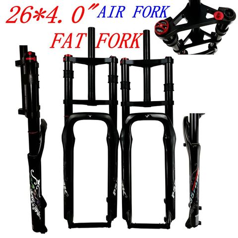Double shoulder fat bike fork fat bicycle bicycle 26