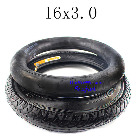 Free Shipping  2022 electric bicycle tires 16x3.0 inch Electric Bicycle tire with good quality  bike tyre whole sale use ► Photo 1/6