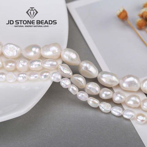 High Quality 4 5 6 7 8 9 10 11mm Natural Freshwater Pearl Beads Punch Loose Beads For DIY Women Necklace Bracelet Jewelry Making ► Photo 1/6