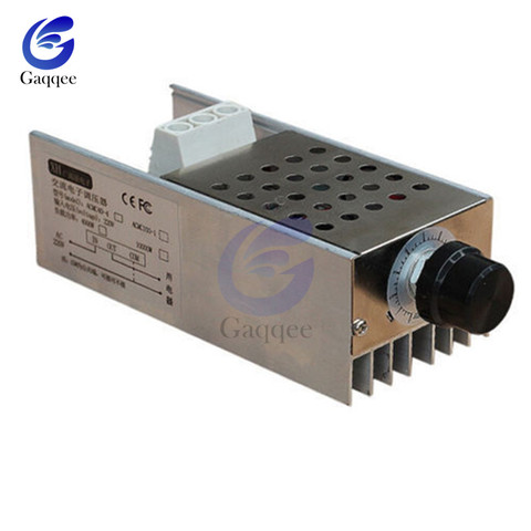 10000W 25A Speed Controller High Power SCR Voltage Regulator Dimmer Switch Speed Temperature Control Thermostat AC 110V 220V ► Photo 1/1