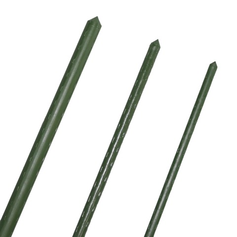 Plant Support Sturdy Stakes Plastic coated steel pipe Garden trellis Flower support Greenhouse Plant growth Supplies 8 Pcs ► Photo 1/6