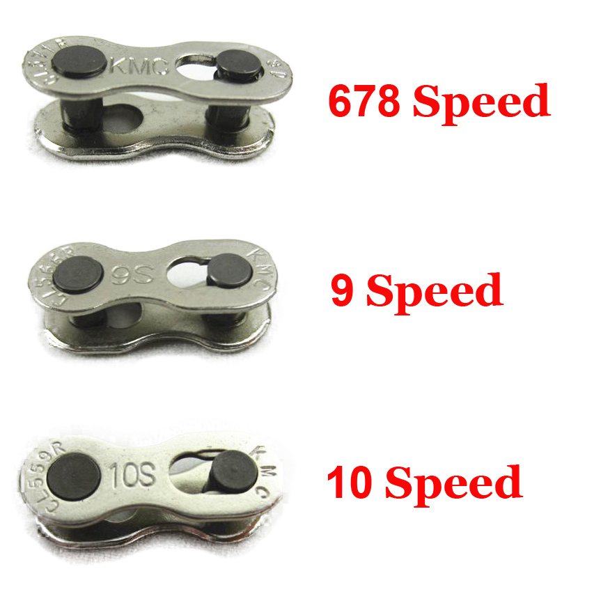 2pair MTB Bike Cycle Chains Connector Quick Master Link Joint 6-7-8/9/10Speed 