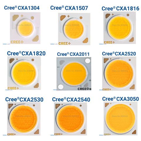 Cree CXA1304 CXA1507 CXA1816 CXA1820 CXA2011 CXA2520 CXA2530 CXA2540 CXA3050 Neutral White Warm White COB Chip Diode LED Array ► Photo 1/1