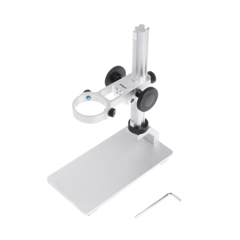 Aluminium Alloy Stand Bracket Holder Microscope Bracket Portable USB Digital Electronic Table Microscopes For G600 %328&313 ► Photo 1/6