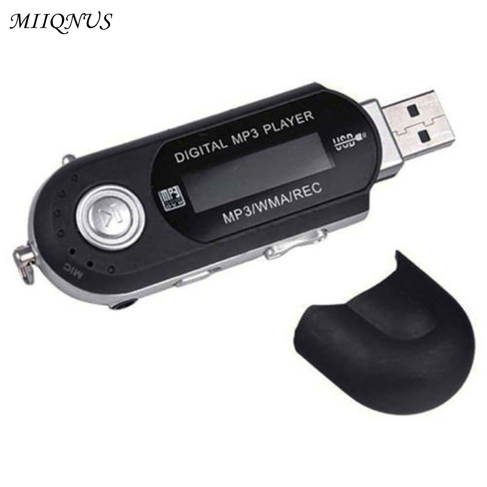 Portable USB Digital MP3 Music Player LCD Display Support 32GB SD FM Radio USA 