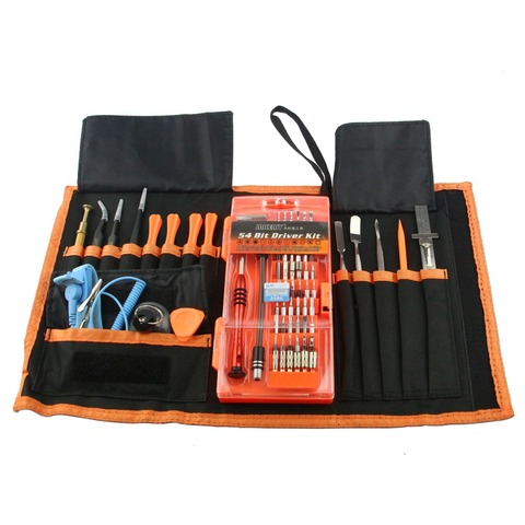 JAKEMY JM-P01 74 in 1 Electronic Precision Screwdriver Set Hand Tool Box for iPhone PC Repair Tools Maintenance Bag ► Photo 1/1