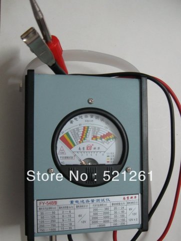 fy-54 Battery tester lead-acid auto battery checker car battery analyzer meter ► Photo 1/1