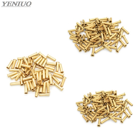10pc Brass tubing bushing  4 6 8 10 12mm nylon tubing oil core/tubing oil core Oil pipe fittings  Compression Sleeve Fitting ► Photo 1/2