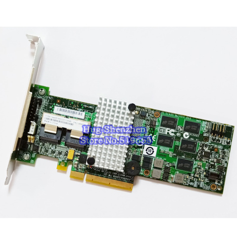 High Qiuality M5015 M5014 46M0851 46M0918 SAS PCI-E 2.0 X8 6Gb/s Card RAID 5 support 6T HDD 512RAM 256RAM ► Photo 1/4