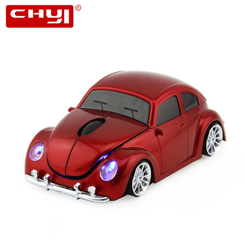 CHYI 2.4Ghz Wireless Mouse Cool Mini Car Shape Computer Mice 1600 DPI USB Optical 3D Car Mause For Dropshipping Gift PC Laptop ► Photo 1/6