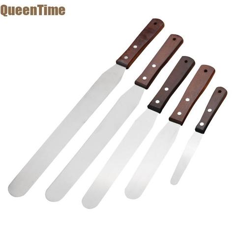 Leeseph Professional Cake Decorating Tools - 6, 8 & 10 Stainless Steel  Butter Cake Icing Spatula Variety Set - AliExpress