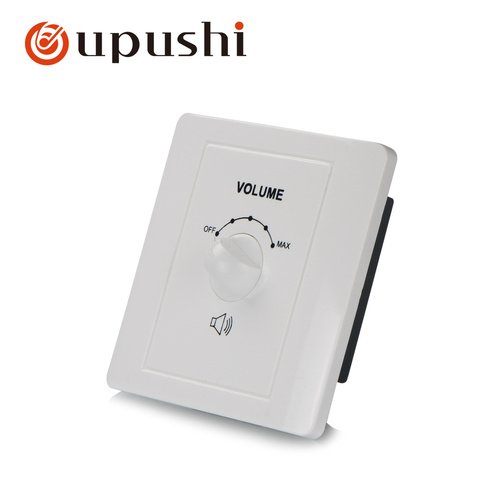 Speaker volume controller 100V wall mount rotary volume control knob for Oupushi pa system ► Photo 1/4