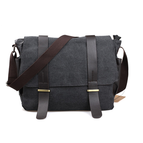 2022 Male shoulder bag Korean Style man travel crossbody leisure handbags Messenger bag canvas college student messenger bags ► Photo 1/6