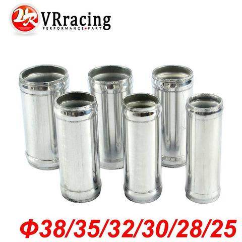 VR - Alloy Aluminum Hose Adapter Joiner Pipe Connector Silicone 25mm or 28mm or 30mm or 32mm or 35mm or 38mm color silver ► Photo 1/1