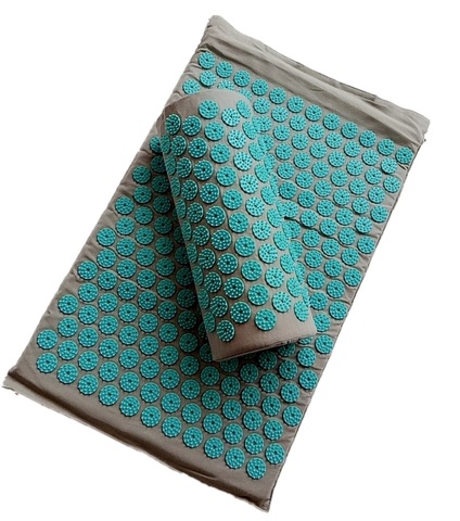 Spike Acupuncture Massage Yoga Mat/Pillow Massager (appro.67*42cm)Acupressure Cushion Relieve Back Body Pain Mat ► Photo 1/4