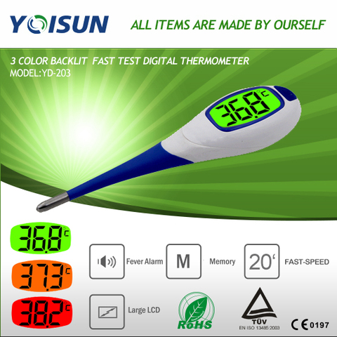 Household Digital LCD Medical Thermometer Kids Baby Child Adult Body Temperature Measure Electronic Termometro YD-203 ► Photo 1/1