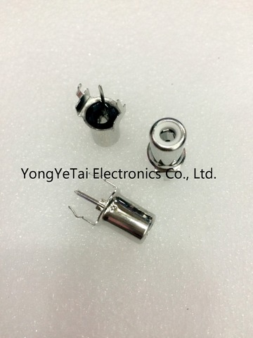YYT 10PCS AV with the core socket 2 RCA pin seat hole PCB solder receptacle lotus seat AV1-8.4-2B 180 degrees ► Photo 1/2
