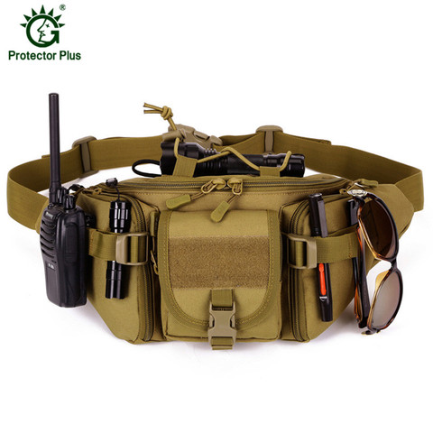 Waterproof Nylon Men Fanny Pack Tactical Military Army Waist Bag Hiking Outdoor Camping Shoulder Bum Belt Bum Sport Chest Bags ► Photo 1/6