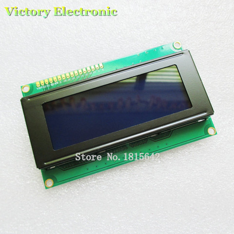 LCD Board 2004 20*4 LCD 20X4 5V Blue Screen Blacklight LCD2004 Display LCD Module LCD 2004 Wholesale Electronic ► Photo 1/6