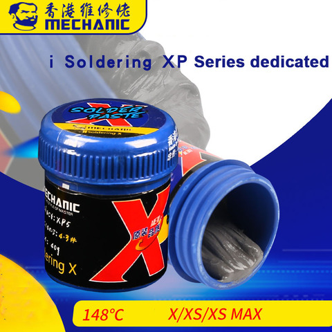 MECHANIC Lead Free Solder Flux Paste Low Temperature 148 Degrees Welding Paste Special for Phone X XS XSMAX XR Motherboard Flux ► Photo 1/6