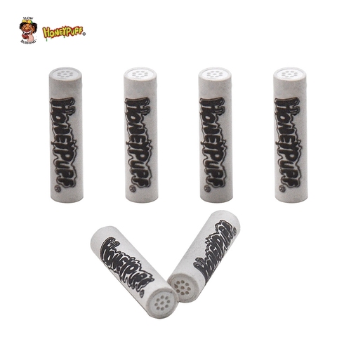 50 X HONEYPUFF Brand 6MM Active Charcoal Pipe Filter Suit For Metal Smoking Pipe or Natural Wood Smoke Pipes Accessories ► Photo 1/6