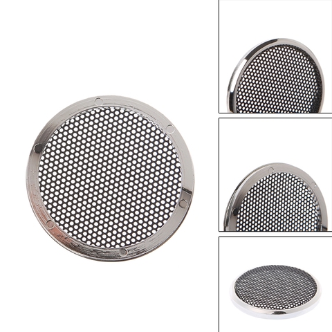 QAIXAG 2 Pcs 1/2/3/4/5/6.5 Inch Speaker Steel Mesh Round Grill Protective Cover Circle qiang ► Photo 1/6