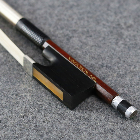 4/4 Size 910V D.peccatee Master Pernambuco VIOLIN BOW Nice Quality Ebony and Horsehair 100% Silver Fitted Violin Accessories ► Photo 1/6