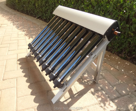 1 set of Solar Collector of Solar Hot Water Heater, 10 Evacuated Tubes, Heat Pipe Vacuum Tubes, new ► Photo 1/5
