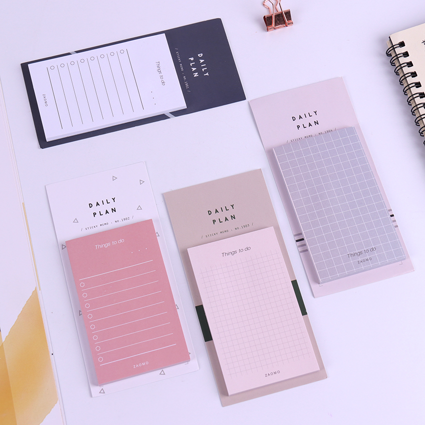 10 Pcs Kawaii Cute Memo Pads Sticky Notes Creative DIY Notepad Office School