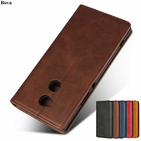 Leather case For Sony Xperia XA2 Ultra Flip case card holder Holster Magnetic attraction Cover Wallet Case Coque ► Photo 1/6