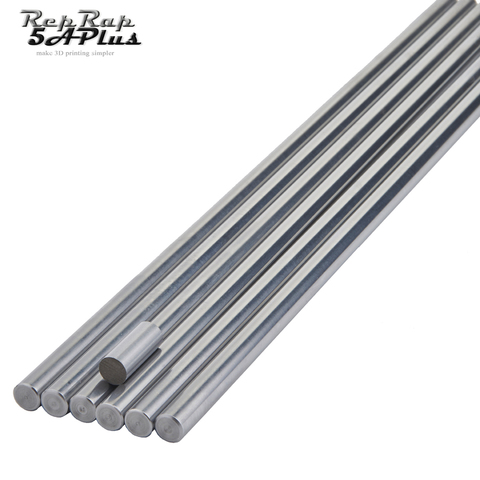 CNC Parts Liner Rail OD 10mm Length 100mm 200mm 300mm 400mm 500mm Shaft Smooth Rod Stainless Steel Round Bar for 3D Printer ► Photo 1/5