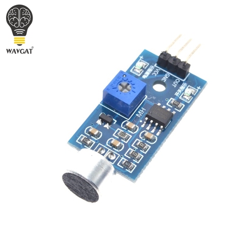 Sound Detection Sensor Module Sound Sensor Intelligent Vehicle For Arduino Drop Shipping Wholesale ► Photo 1/6
