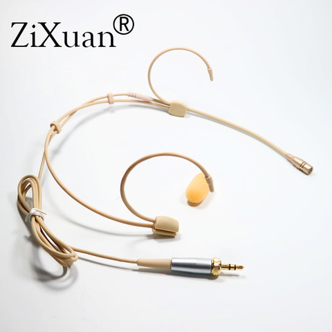 Professional Ear Hanging Headset Headworn Microphone Condenser Hypercardioid Mic for Sennheiser Shure Wireless Microphone System ► Photo 1/4