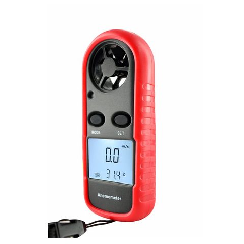 30m/s Wind Speed Meter Portable Digital Anemometer Beaufort Scale Air Velocity Measure Tools -10~45C Thermometer LCD Backlit ► Photo 1/6