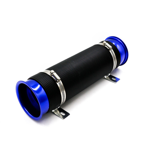 Car modification supplies telescopic tube ventilation tube intake air pipe 76MM expandable cold air intake kit YC100458 ► Photo 1/6