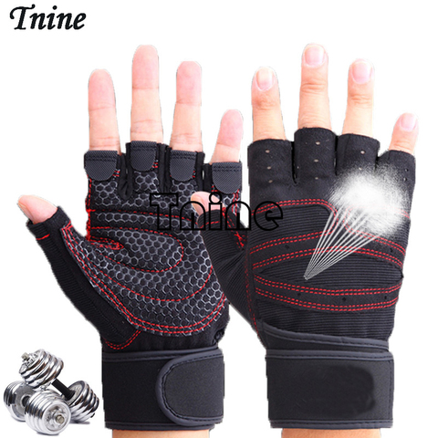 Body Building Gym Training Fitness WeightLifting Gloves For Men Women Workout Half Finger Guantes Exercise Gym Tactical Gloves ► Photo 1/6