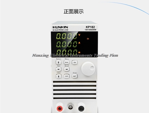 Fast arrival KP182/KP184  Single Channel Electronic DC Load 200W/150V/20A ,400W/150V/40A ► Photo 1/1