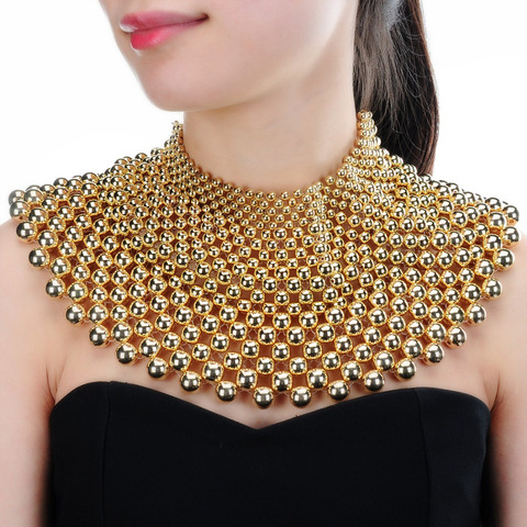 Womens Fashion Bib Pendant Chain Choker Collar Chunky Statement Necklace Gifts