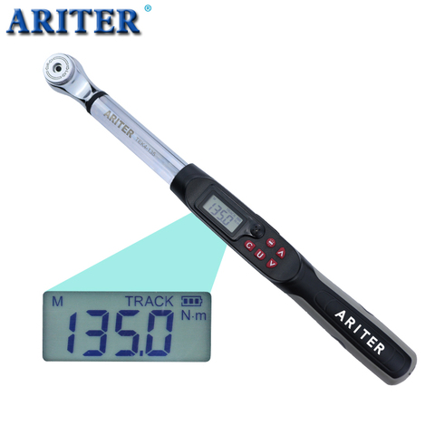 ARITER 2% Digital torque wrench 1.5- 340Nm Adjustable Professional Electronic Torque Wrench Bike car Repair Tool Torque Spanner ► Photo 1/6