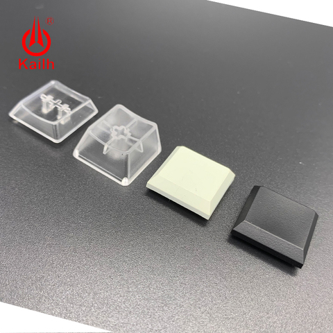 Kailh Low Profile Keycaps for box 1350 chocolate switch translucent white black color gaming DIY mechanical keyboard keycaps ► Photo 1/6