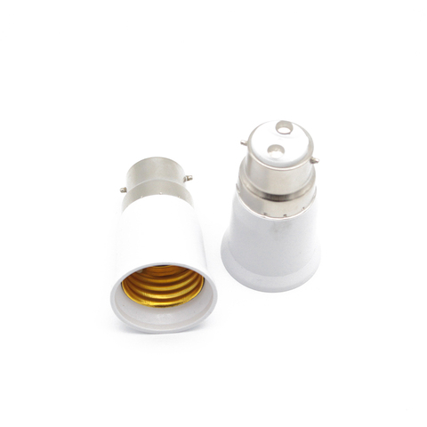 Bayonet BC B22 To ES E27 Screw Light Bulb Lamp Adaptor Fitting Converter Holder ► Photo 1/5