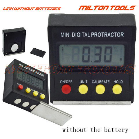 360 Degree Mini Digital Protractor Inclinometer Electronic Level Box Magnetic Base Measuring Tools ► Photo 1/1
