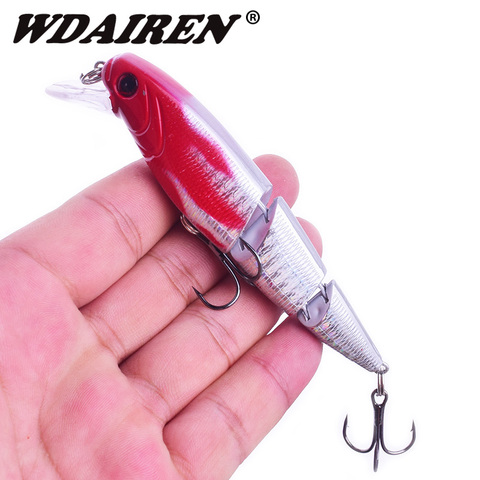 1Pcs 10.5cm 15g Fishing Lures Multi Section Bend Available Halleluyah Colorful High Simulation Fake Bait Fishing Accessories ► Photo 1/6