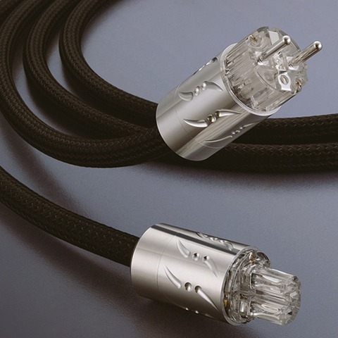 Viborg XHi-End Hifi Audio Power Cable Power Cord with EU/US Plug ► Photo 1/6