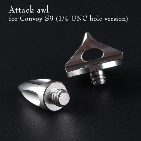 Stainless steel attack awl for convoy S9 (1/4 UNC hole version) ► Photo 1/6