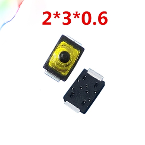 50pcs Free shopping 2*3*0.6 Mini Membrane Keyboard Touch Button Micro Switch Little Thin Film Keyboard Metal Dome  ► Photo 1/1