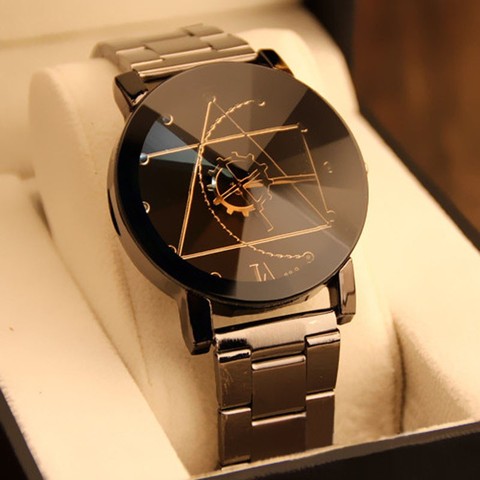 Splendid Original Brand Couple Watch Men Watch Women Stainless Steel Fashion Pair Watches Clock reloj hombre reloj mujer montre ► Photo 1/6