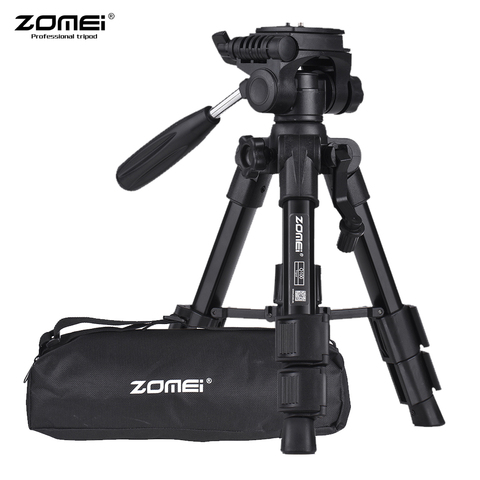 ZOMEI Q100 Lightweight Portable Mini Tabletop Tripod  Camera Travel Tripod w/ Quick Release Plat for Canon Nikon DSLR Smartphone ► Photo 1/1
