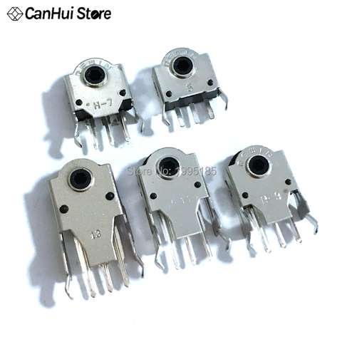 10Pcs 5MM 7MM 9MM 11MM 13MM Mouse Encoder 11mm Wheel Decoder Mouse Navigation Switch Roller Encoder Connector Repair Parts H-5mm ► Photo 1/6