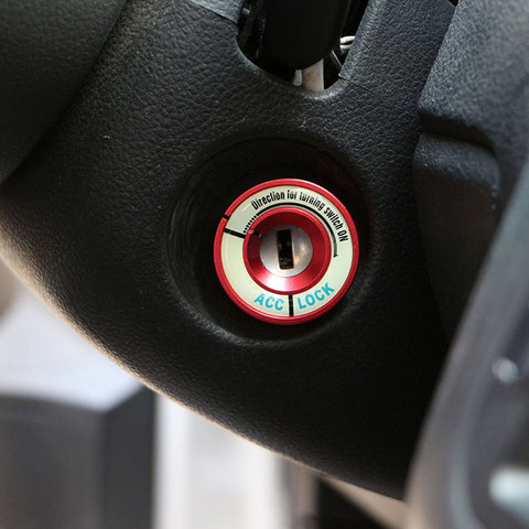 Jameo Auto Luminous Ignition Key Ring Switch Trim Sticker for Volkswagen VW GOLF 4 5 6 7 MK7 JETTA MK6 MK5 POLO Passat B5 B6 B7 ► Photo 1/4